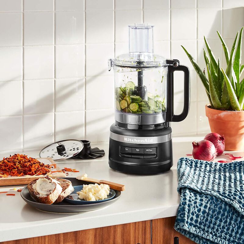 KitchenAid 9 Cup Food Processor - Onyx Black image number 2